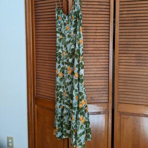 Reformation embry dress - orange grove